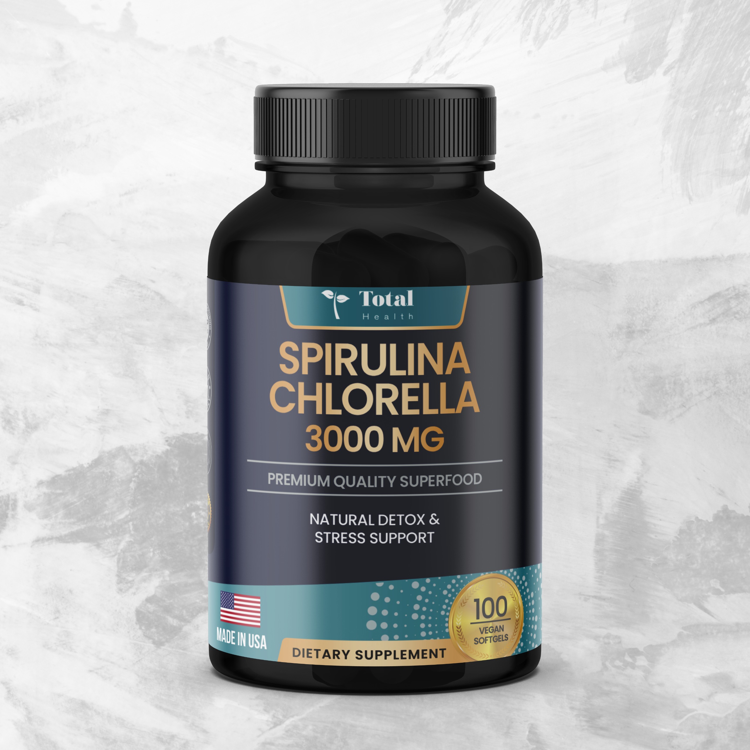 spirulina chlorella total health